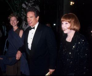 Warren Beatty with Annette Bening and Shirley MacLaine 1994, LA.jpg